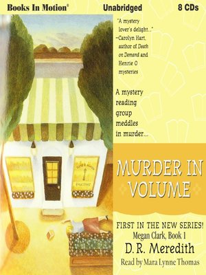 cover image of Murder in Volume